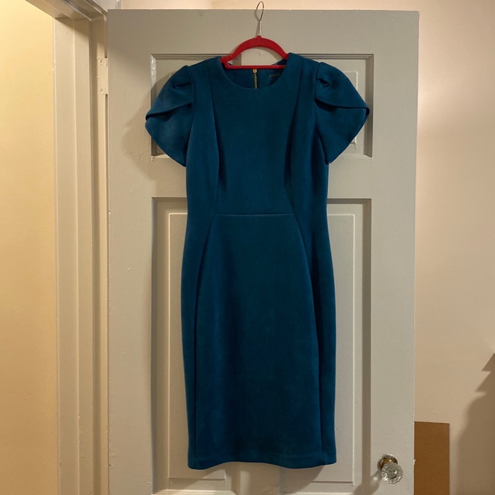 Turquoise Calvin Klein Dress